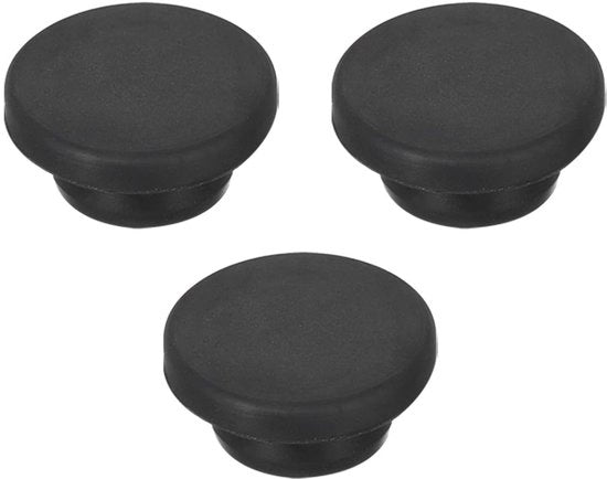 Tappi di gomma silicona 3 pezzi - Tappi di drenaggio a forma di T - Stopper idrorepellente - Tappi di gomma - 26mm / 1 pollice - Adatti per vasche da bagno e tappi di scarico - Tappi di drenaggio
