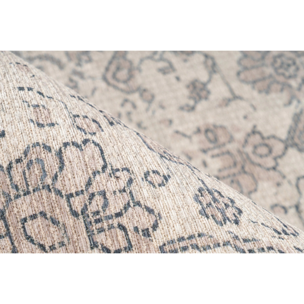 Tappeto Vintage Perry 100 in Cotone Crema 160x230