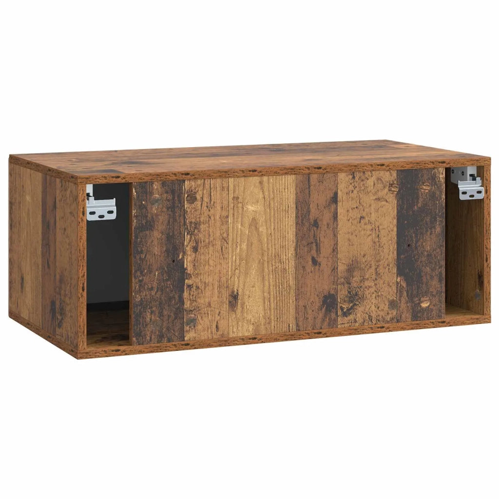Mobile Porta TV da Muro Legno antico 78,5 x 41 x 30 cm 899033
