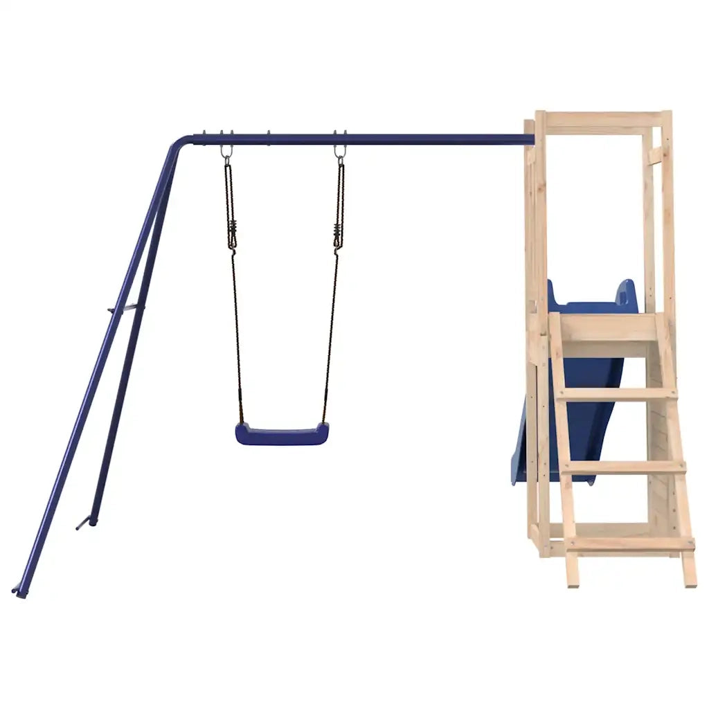 Set da Gioco da Esterno in Legno Massello di Pino 3155924