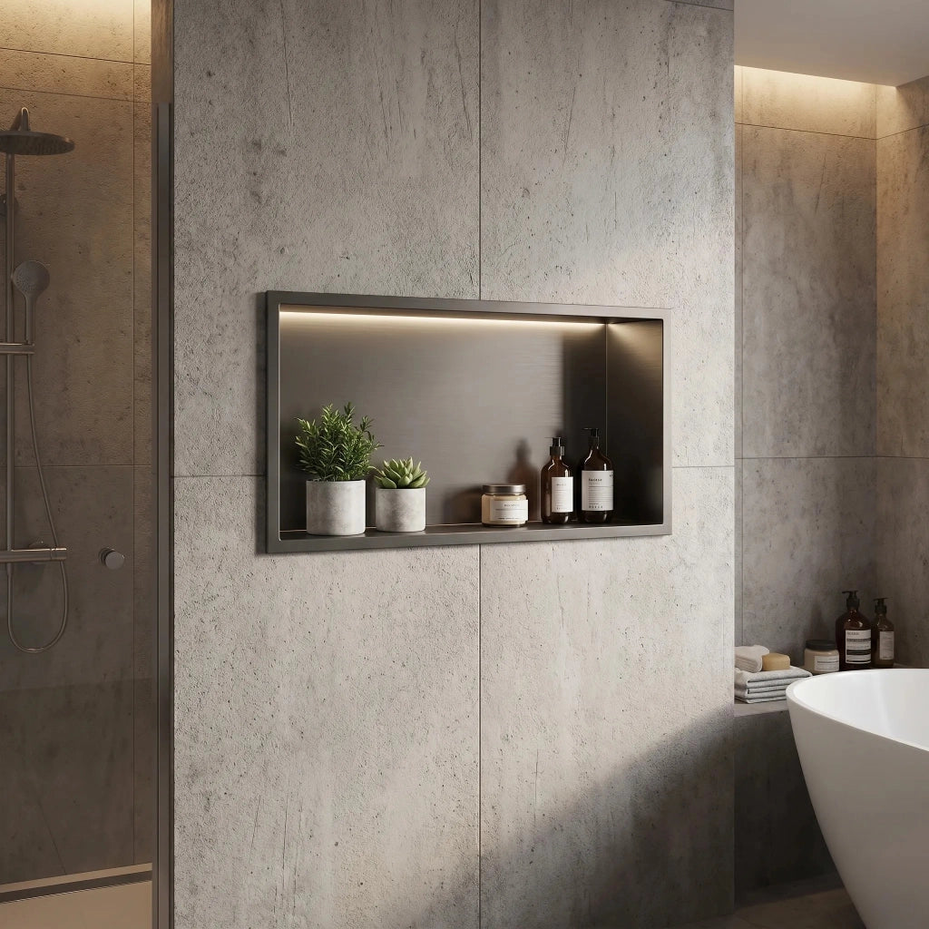 Nicchia Da Bagno A Led 30x60 Titan