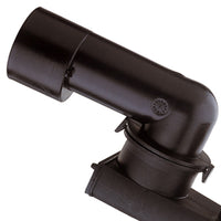 Sifone in plastica regolabile con dado ottone 1 1/4, 1 1/2 per colonna, con scarico ad innesto d 40 e d50