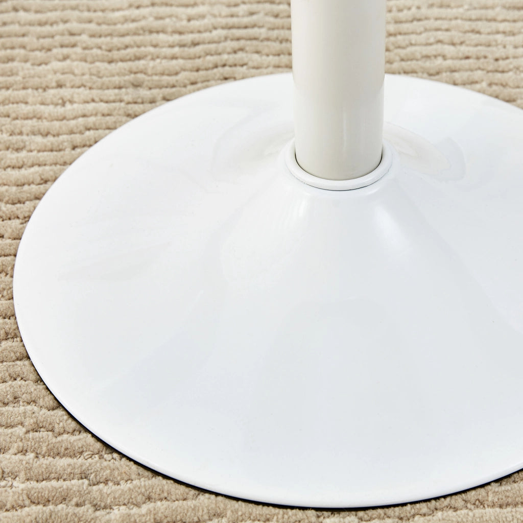 SGABELLO DA BAR Regolabile 82-104 cm Trasparente e Bianco Set da 2 pezzi