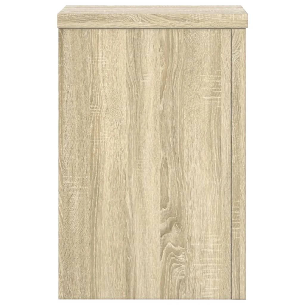 Supporti per piante mobili per fiori set da 2 legno ingegnerizzato Sonoma marrone 02_0045346