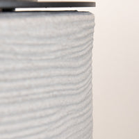 Camino a bioetanolo braciere da giardino da terra per interno esterno RAFFAELLO Corda Beige d.35 x h55