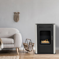 Stufa a bioetanolo camino biocamino da terra ASIA L50 x 27 x H80