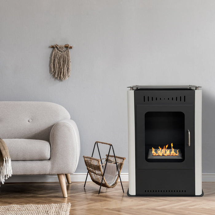 Stufa a bioetanolo camino biocamino da terra ASIA L50 x 27 x H80