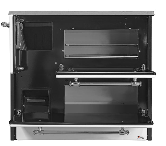 Cucina A Legna Stufa 9 Kw Nera Beatrice L87xP51xH79 Ecodesign