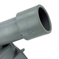 Sifone in plastica regolabile con scarico ad incollare 1 1/2