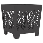 Focolare Nero 40 x 40 x 40 cm Acciaio CFW6322830