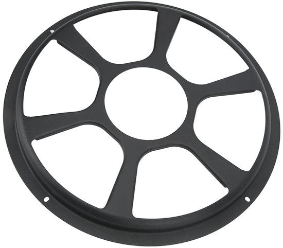 Copertura per subwoofer per auto - Materiale duraturo - Nera - Protezione altoparlante - 12 pollici - Adatto per auto - Colore nero