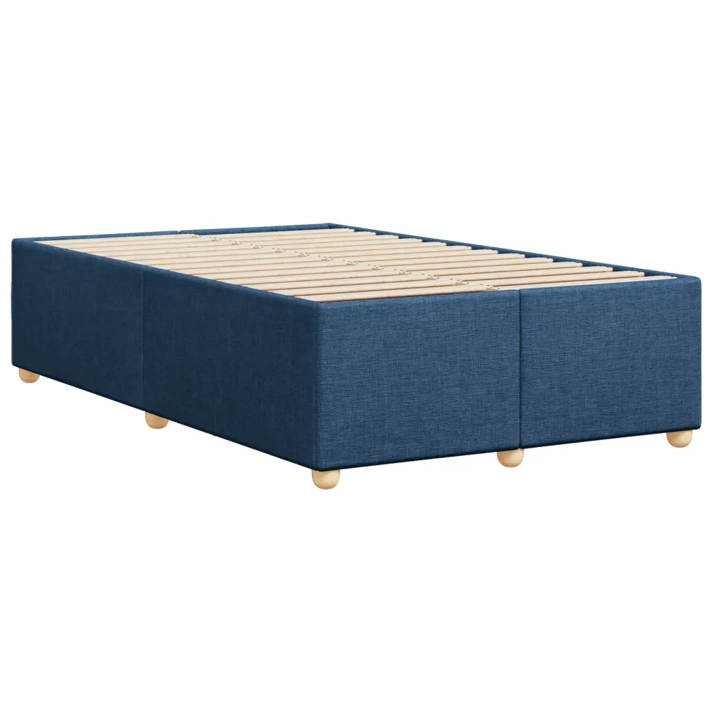 Giroletto senza Materasso Blu 120x190 cm in Tessuto