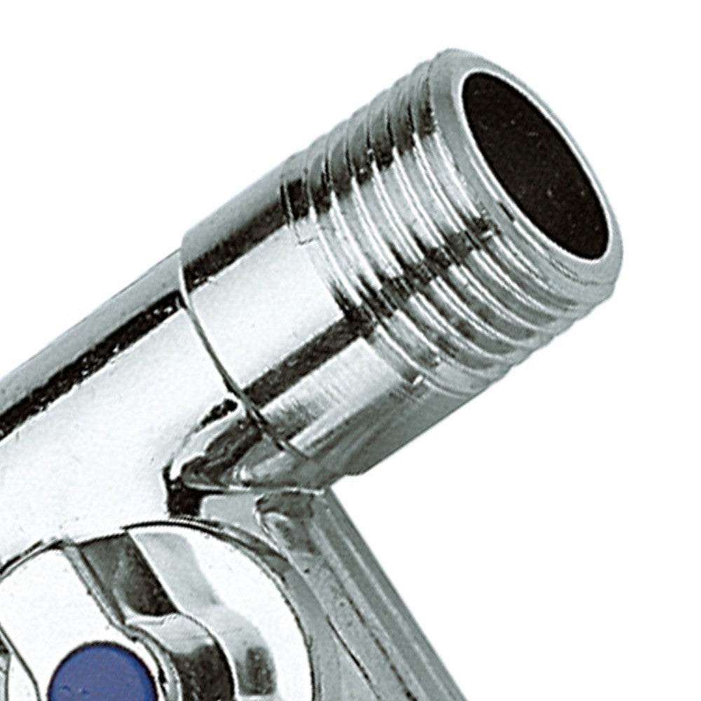 Rubinetto a sfera a tre vie sottolavabo per attacco lavatrice