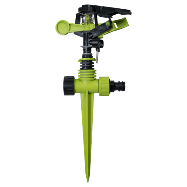 Irrigatore ad impatto con picchetto e attacco rapido 