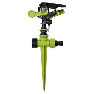 Irrigatore ad impatto con picchetto e attacco rapido 