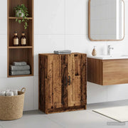 Mobiletto da Bagno UTRECHT Legno antico 59,5 x 31 x 77 cm 897723