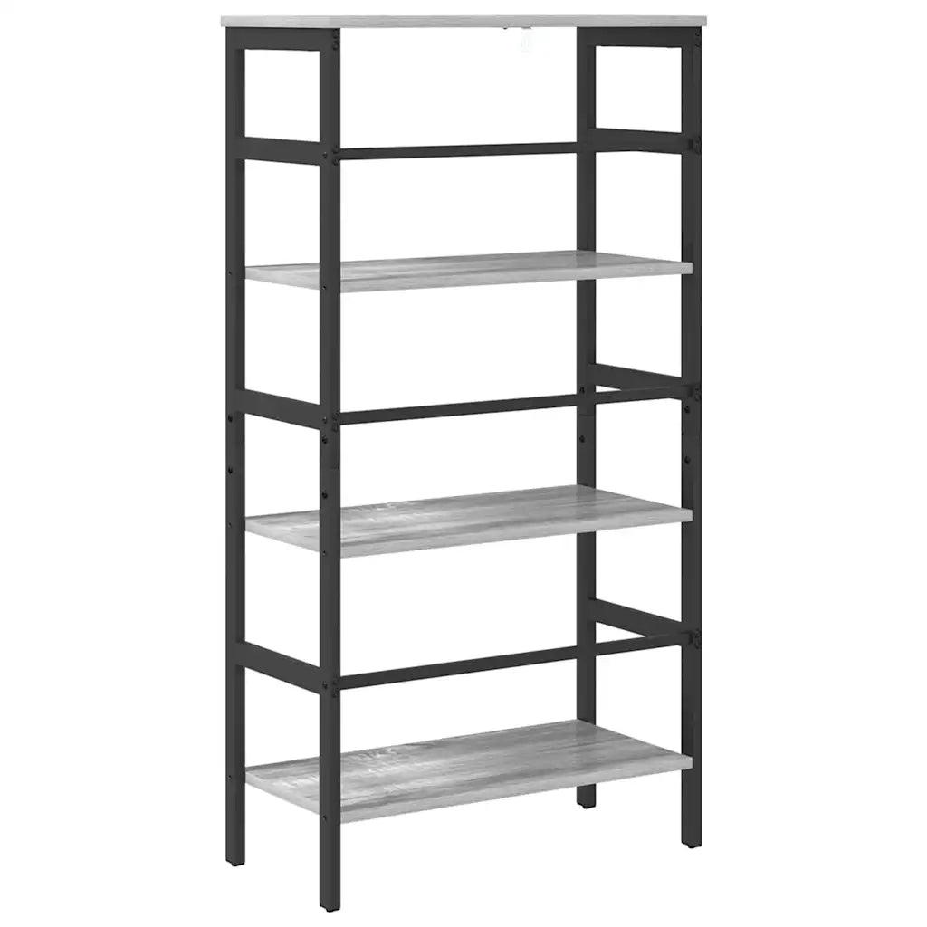 Libreria Grigio Sonoma 60 x 29,5 x 115 cm Legno multistrato 883925
