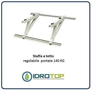 Vt81 staffe a tetto 1000x480 mm - inclinazione da 12 a 28 ve
