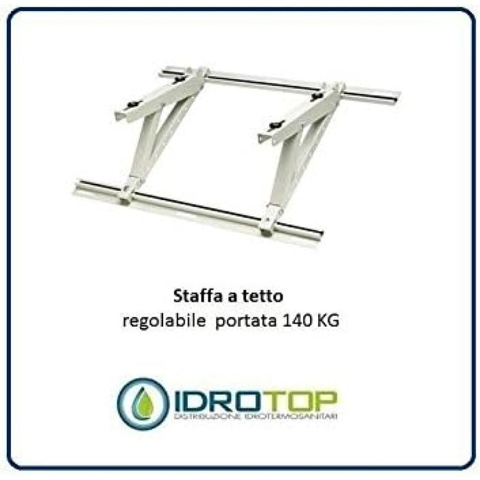 Vt81 staffe a tetto 1000x480 mm - inclinazione da 12 a 28 ve