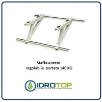 Vt81 staffe a tetto 1000x480 mm - inclinazione da 12 a 28 ve