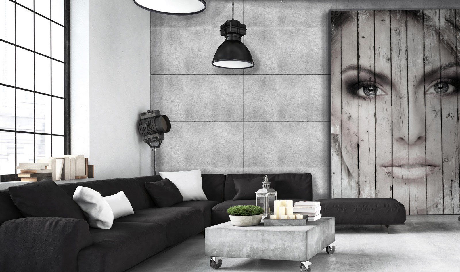 pannello decorativo cm 50x100 disegno industrial cod:ferx.24575