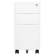 Schedario Mobile Bianco 30x45x59 cm in Acciaio CFW1345486