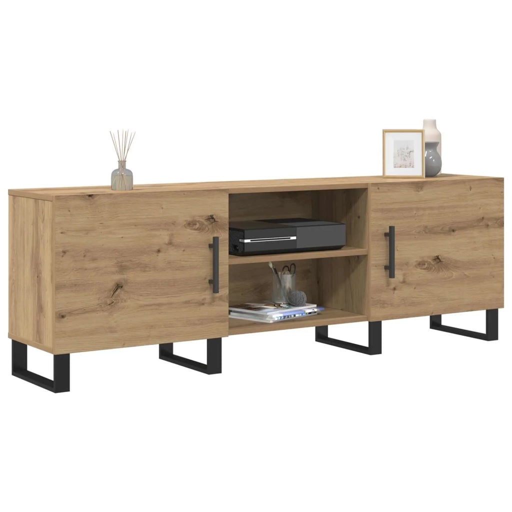 Mobile TV Rovere artigianale 150 x 30 x 50 cm Legno multistrato 879599