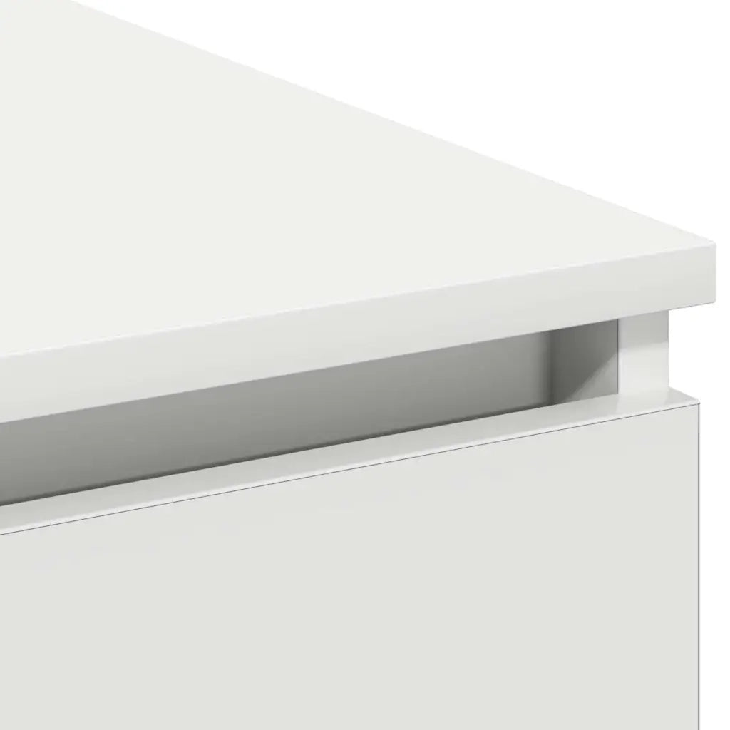 Mobile TV con led Bianco 180 x 38 x 49 cm Legno multistrato 3376144