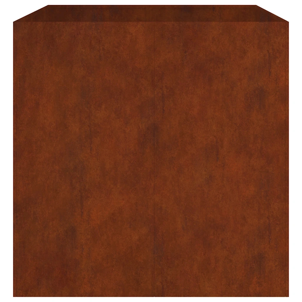 Fioriera 80x80x80 cm in Acciaio Corten 824537