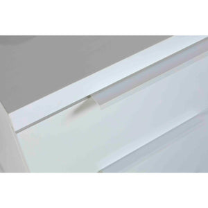 SCRIVANIA MONETA 110X60XH74CM 4 CASSETTI BIANCA