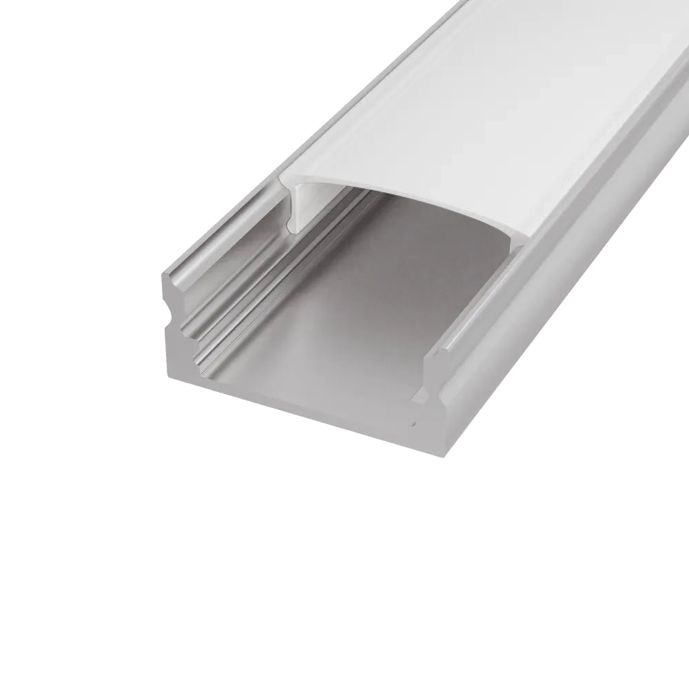Profilo slim silver in alluminio 1mt per striscia led