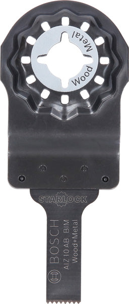 Lama multifunzione Bosch Starlock AIZ 10 AB per tagli dal pieno 2609256949
