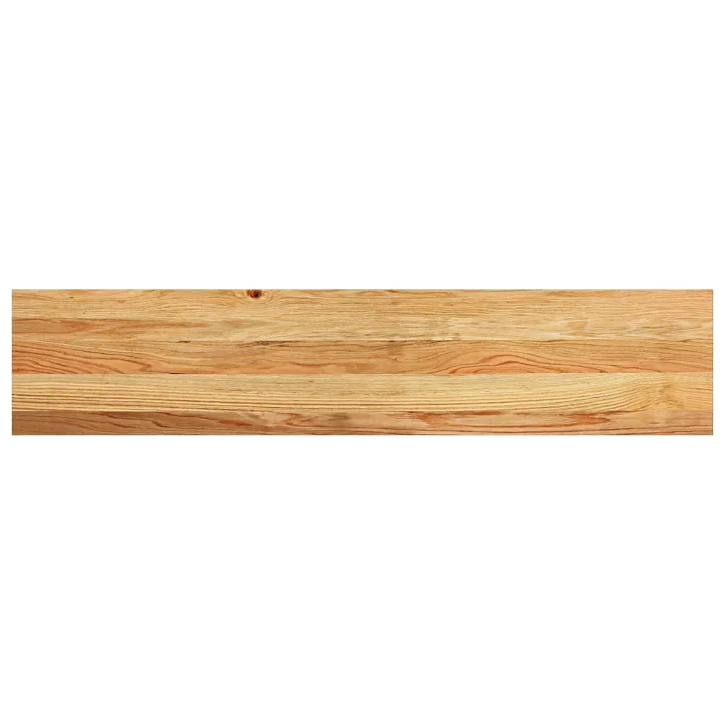 Gradini 2 pz Marrone Chiaro 120x25x2 cm Legno Massello Rovere 3283789