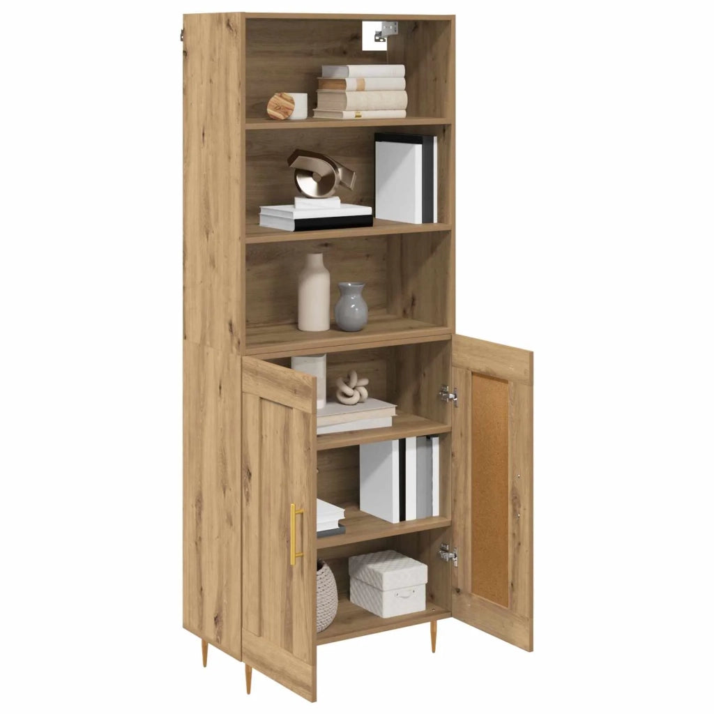 Credenza Rovere artigianale 69,5 x 34 x 180 cm