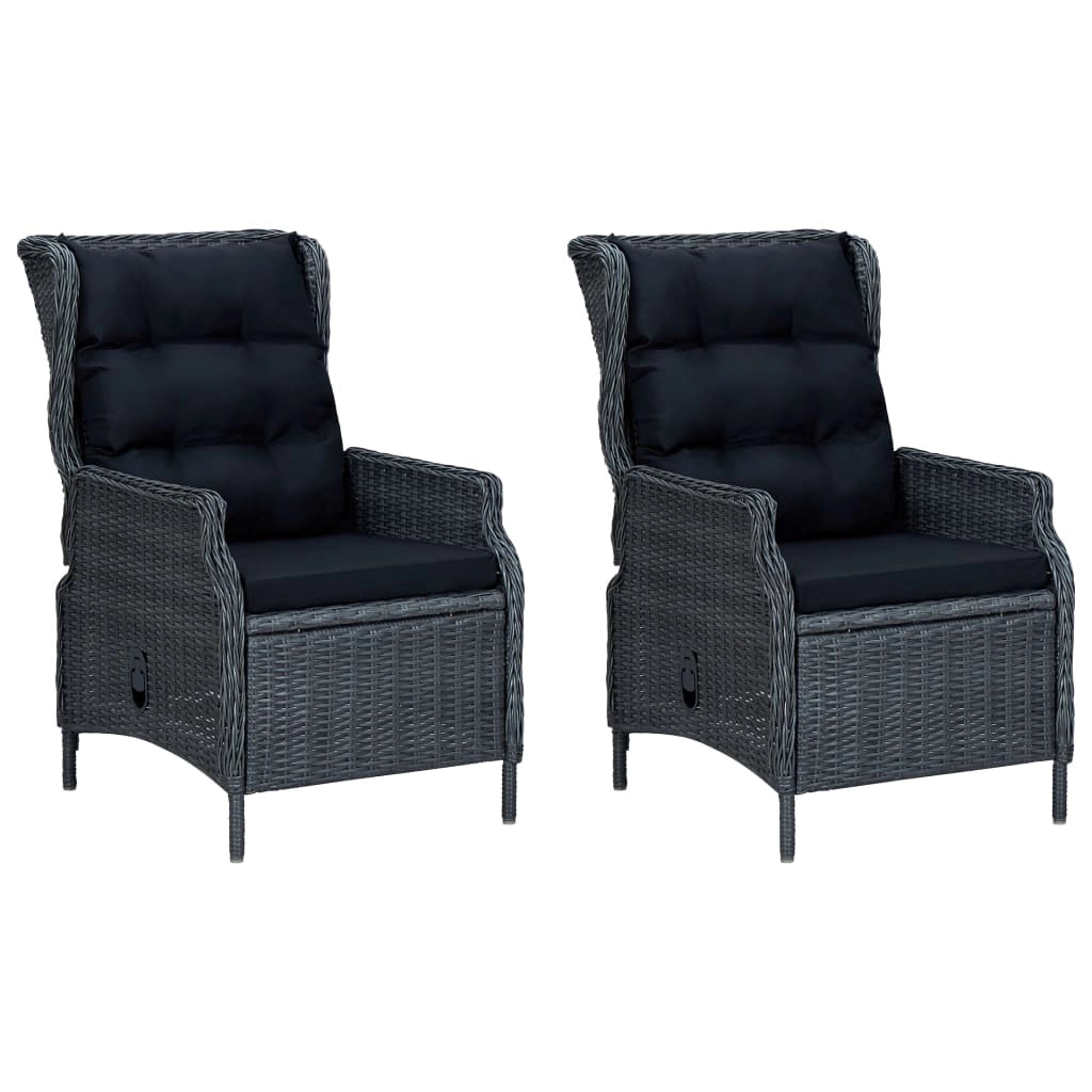 Set da pranzo da 9 pezzi con cuscini resina intrecciata grigio scuro 02_0014644
