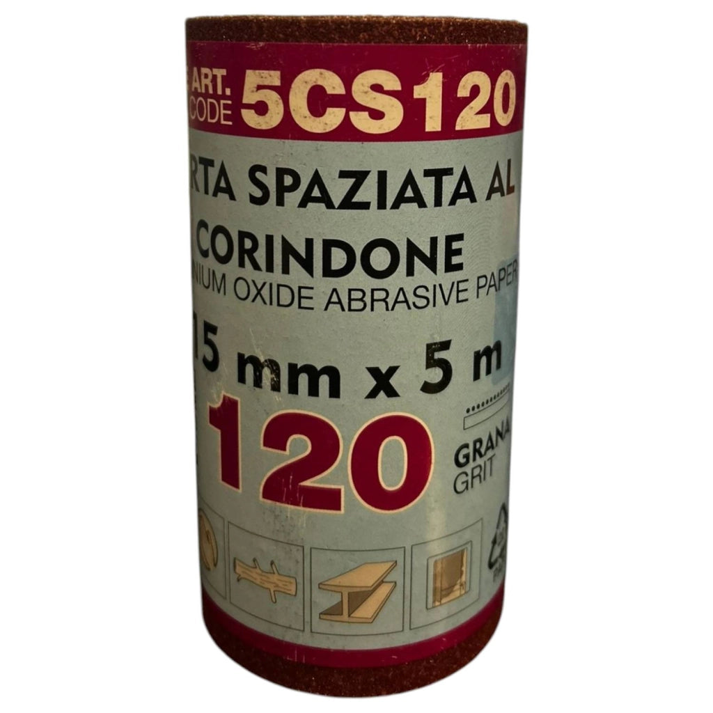 CARTA VETRO SPAZIATA AL CORINDONE GRANA 120