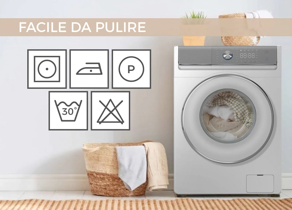 Fodera Arredo Disegno Rain - 50x50 - Arancio