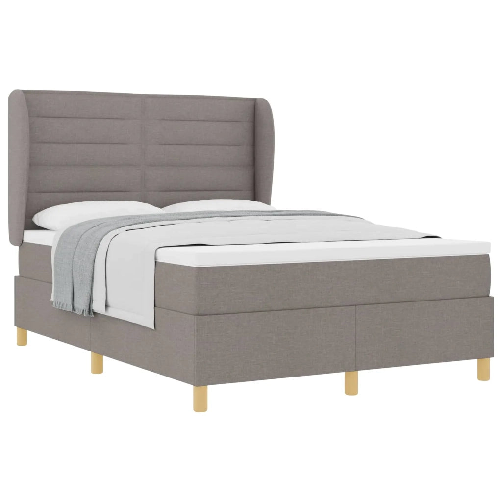 Letto a molle con materasso Talpa 200 x 140 cm Tessuto 3340694