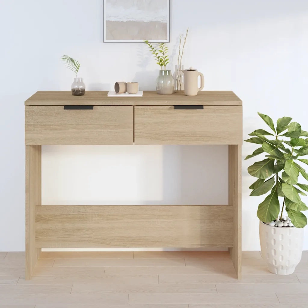 Tavolino da Salotto-Tavolino da soggiorno-Tavolo Rovere Sonoma 90x36x75 cm Legno Multistrato