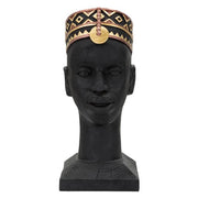 Scultura uomo masai tradizionale cm 25X25X56 - MASAL