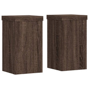 Portavasi mobili per fiori set da 2 legno ingegnerizzato marrone 02_0045318