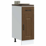 Base da Cucina Kalmar Rovere Marrone in Legno Multistrato