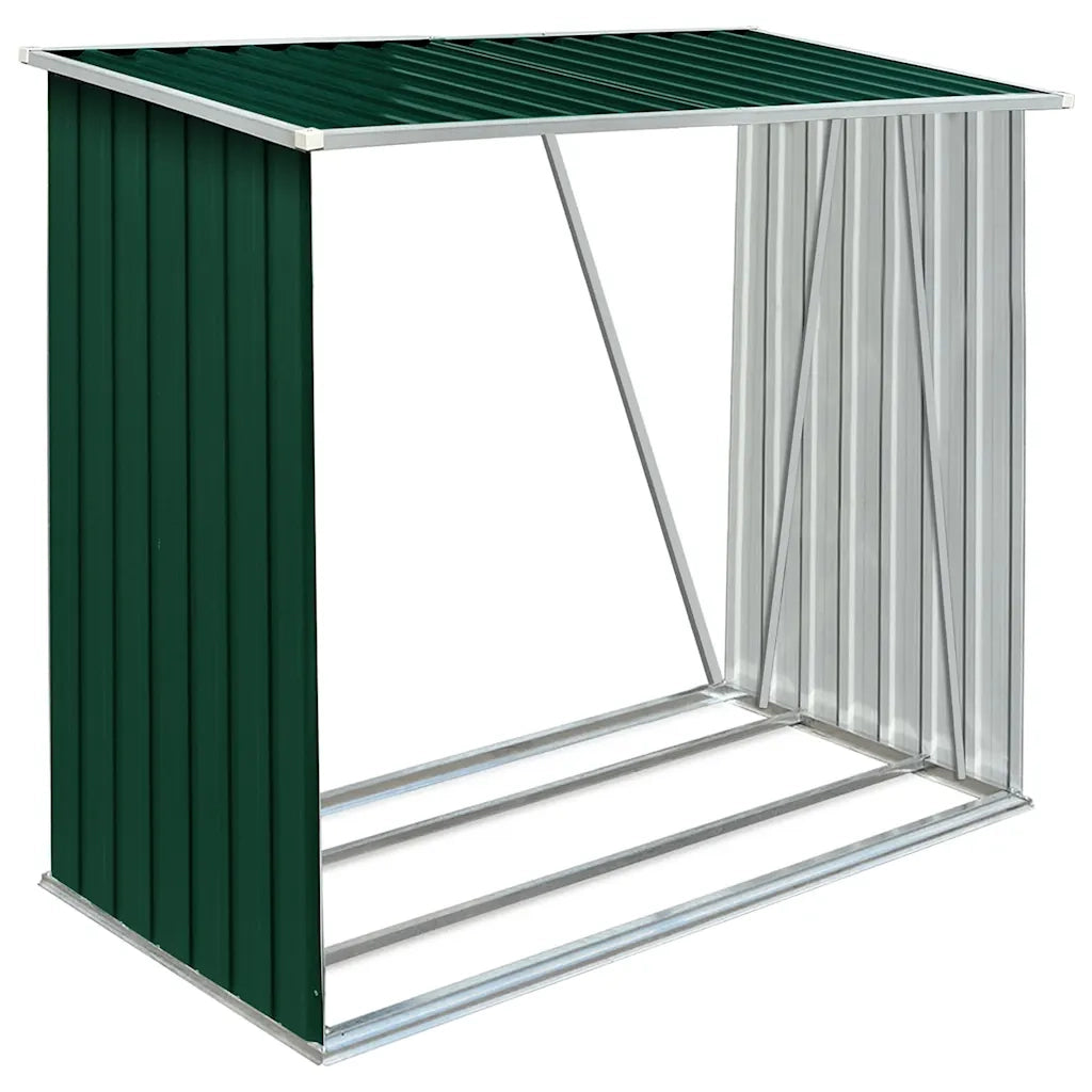 Capannone da Giardino in Acciaio Zincato 163x83x154 cm Verdecod mxl 73150