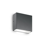 Applique Moderna Tetris-1 Alluminio Antracite 1 Luce G9