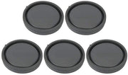 Copertura per obiettivo 67 mm - 5 pezzi - Protezione in plastica - Leggero - Duraturo - Per fotocamera con montatura E - Copertura per obiettivo