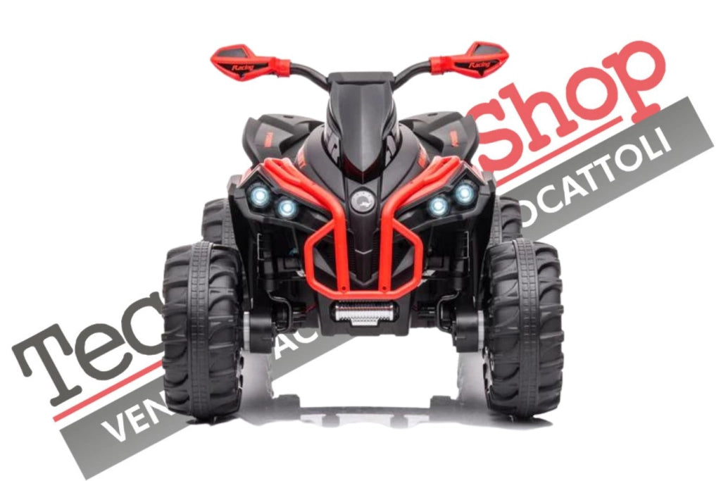 Tecnobike Shop Quad Elettrico per Bambini ATV  1.0 12V  con Radiocomando colore Rosso
