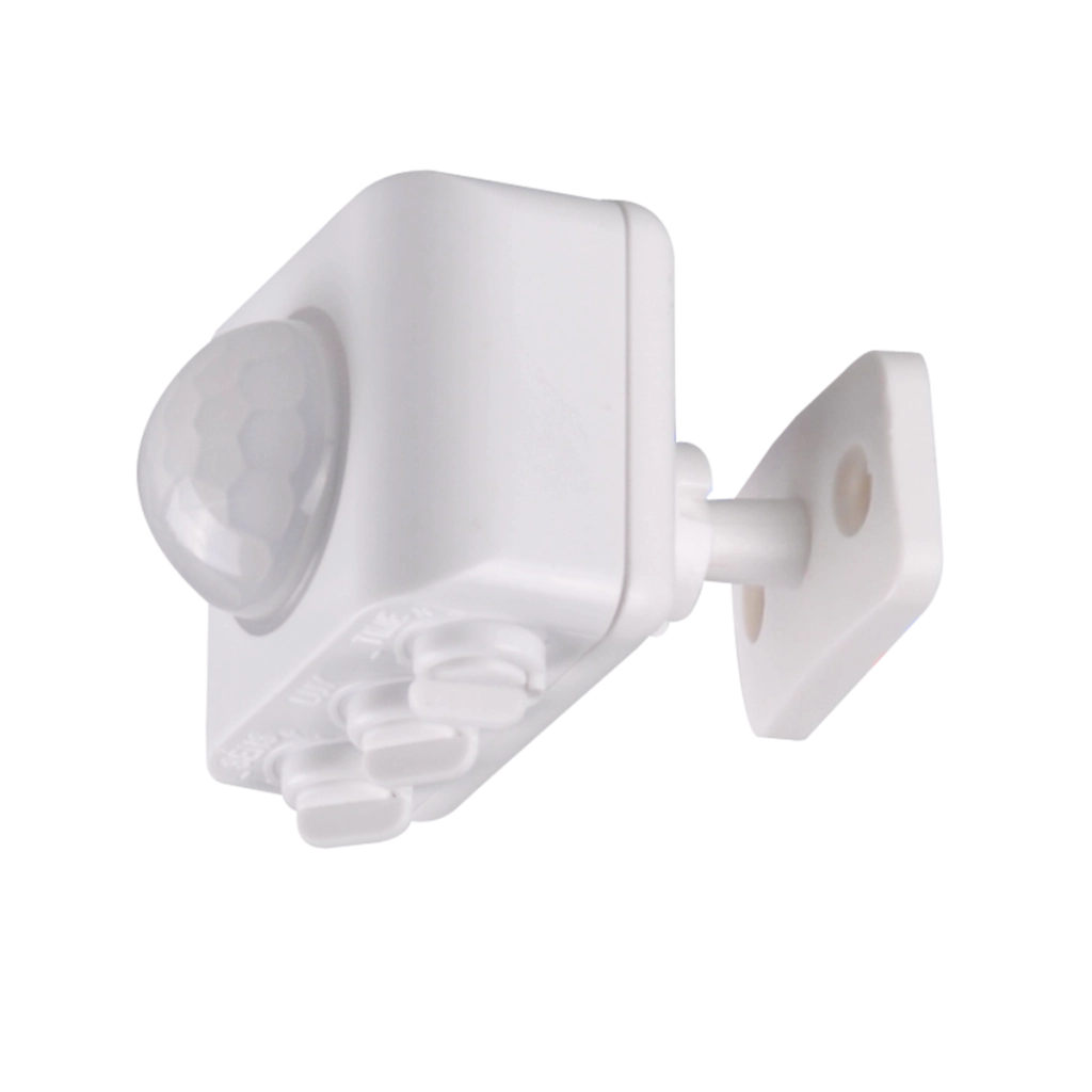 Sensore PIR crepuscolare mini a parete Polux ES-P21B