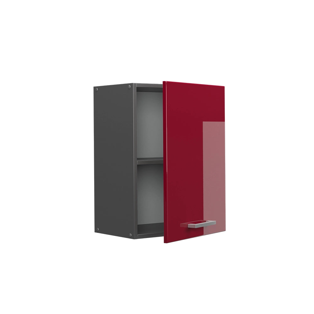Vicco Pensile da cucina Rosso lucido 45 cm