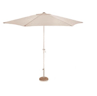 OMBRELLONE TONDO DA GIARDINO D 240CM GRIGIO BASE ESCLUSA
