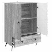 Credenza | Madia | Buffet da pranzo | Armadio da pranzo Grigio Sonoma 66 x 34,5 x 95 cm Legno ingegnerizzato